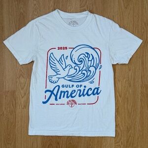 Let Us Worship” Gulf of America 2025” Christian T-Shirt Holy Spirit Baptism Tee